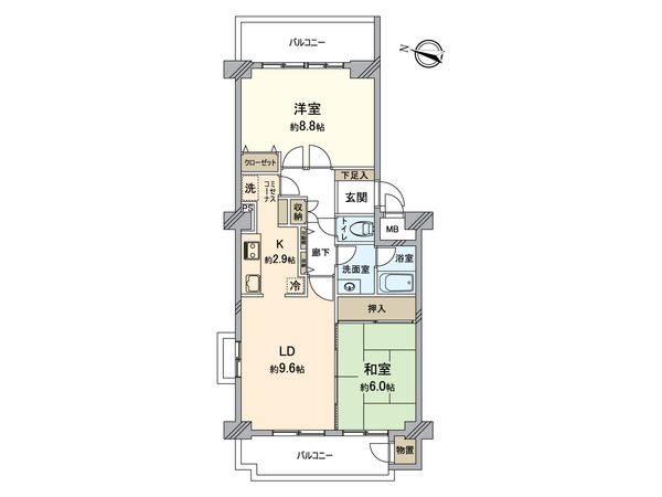 藤和すずかけ台ハイタウン 間取図(平面図) 藤和すずかけ台ハイタウン 間取図(平面図)