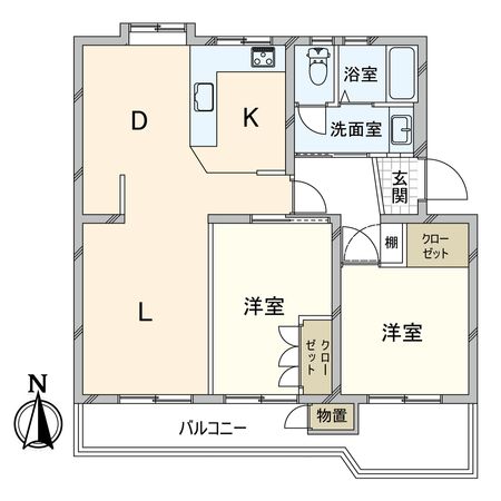 東向地団地 8号棟 間取図(平面図) 東向地団地 8号棟 間取図(平面図)