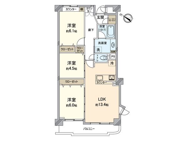 間取図(平面図)