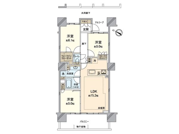 ドレッセタワー南町田グランベリーパーク 間取図(平面図) ドレッセタワー南町田グランベリーパーク 間取図(平面図)