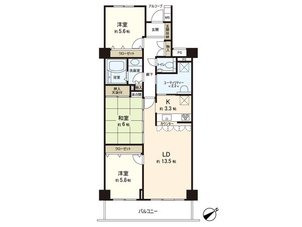 ホーメストプラザ十日市場 東館 間取図(平面図) ホーメストプラザ十日市場 東館 間取図(平面図)