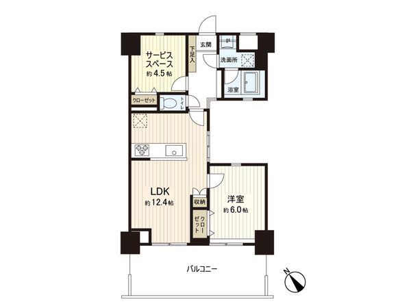 ライオンズマンション十日市場第2 間取図(平面図) ライオンズマンション十日市場第2 間取図(平面図)