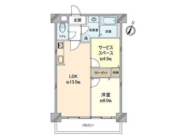 エスペランサ第7十日市場 間取図(平面図) 間取図(平面図)