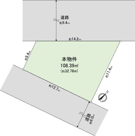 神奈川区松本町5丁目(土地) 区画図 神奈川区松本町5丁目(土地) 区画図