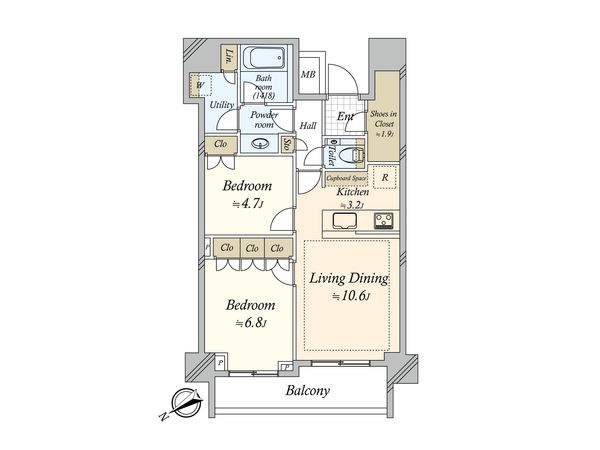 ザ・タワー横浜北仲 間取図(平面図) ザ・タワー横浜北仲 間取図(平面図)