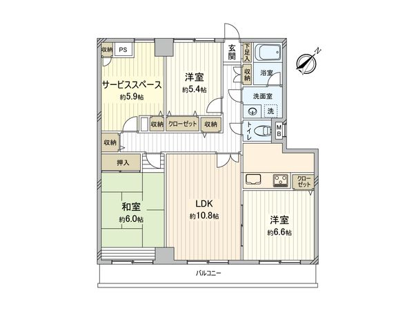 間取図(平面図)