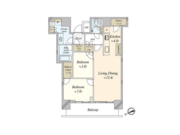 ザ・タワー横浜北仲 間取図(平面図) ザ・タワー横浜北仲 間取図(平面図)