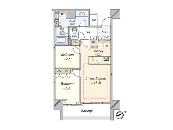 間取図(平面図)