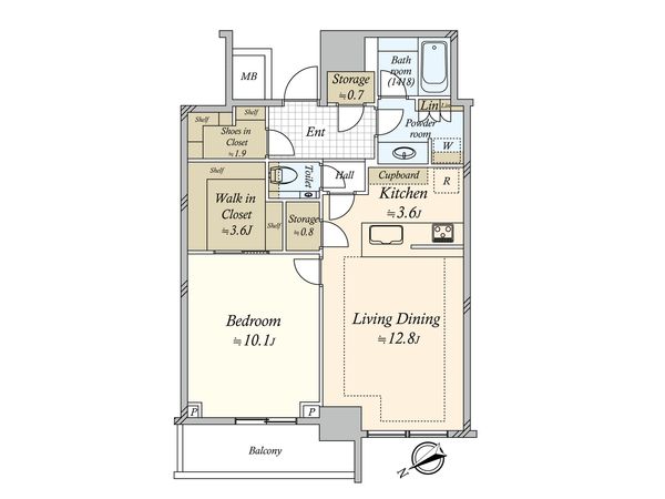 ザ・タワー横浜北仲 間取図(平面図) ザ・タワー横浜北仲 間取図(平面図)