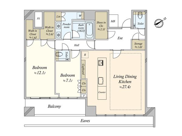 ザ・タワー横浜北仲 間取図(平面図)
