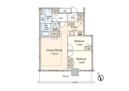 間取図(平面図)