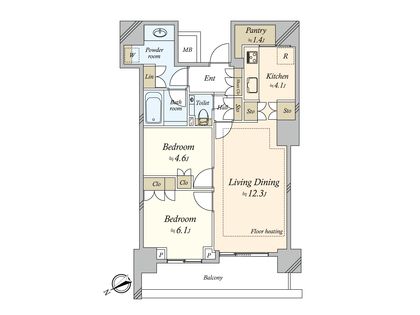 間取図(平面図)