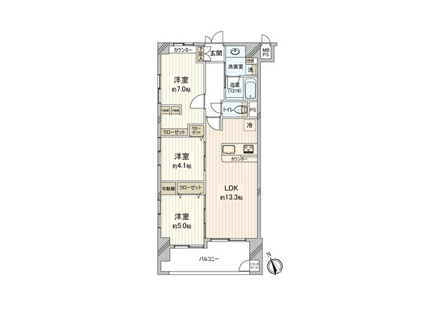フレックスタワー横浜関内 間取図(平面図) フレックスタワー横浜関内 間取図(平面図)