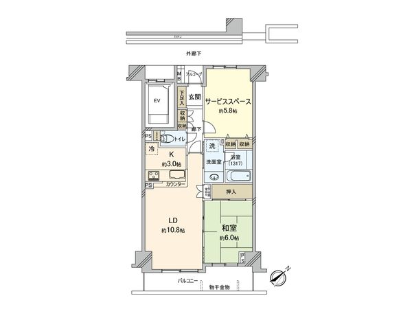 間取図(平面図)