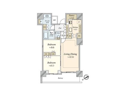 間取図(平面図)