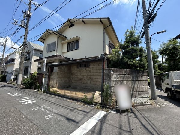 新宿区南榎町 土地 前面道路含む外観 新宿区南榎町 土地 前面道路含む外観