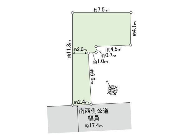 新宿区市谷薬王寺町 土地 その他