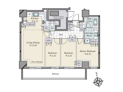 間取図(平面図)