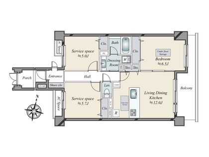 間取図(平面図)