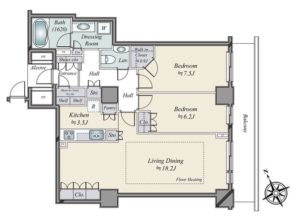 間取図(平面図)
