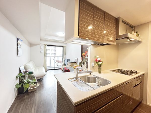 ザ・パークハウス市ヶ谷 リビング