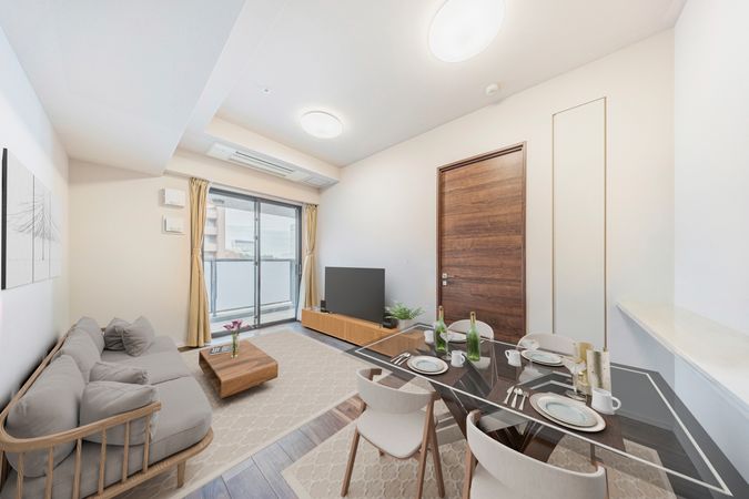 ザ・パークハウス市ヶ谷 リビング ザ・パークハウス市ヶ谷 リビング