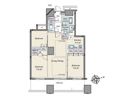 間取図(平面図)