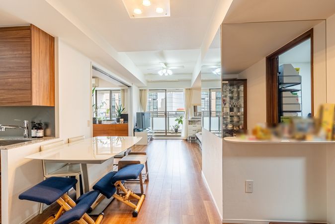 富久クロス コンフォートタワー リビング