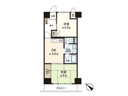 ニックハイム日本橋 間取図(平面図)