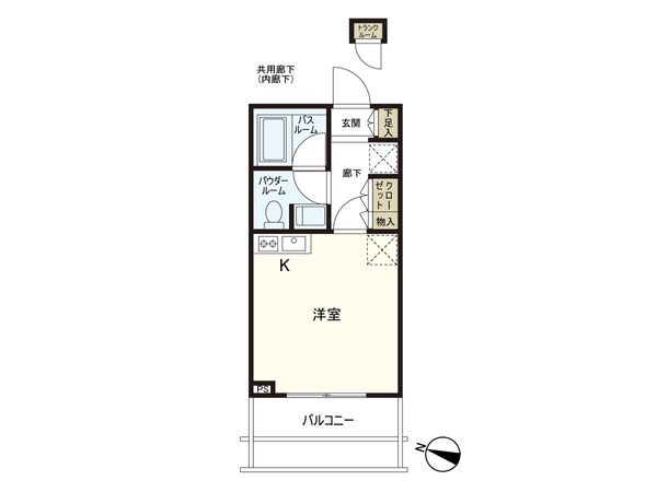 シティタワー大井町 間取図(平面図)