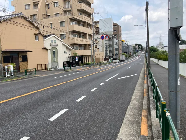 前面道路