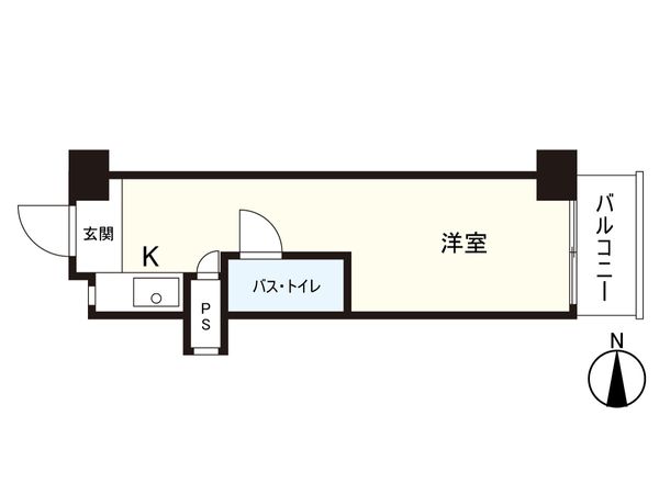 三田桜台第3コーポ 間取図(平面図) 三田桜台第3コーポ 間取図(平面図)