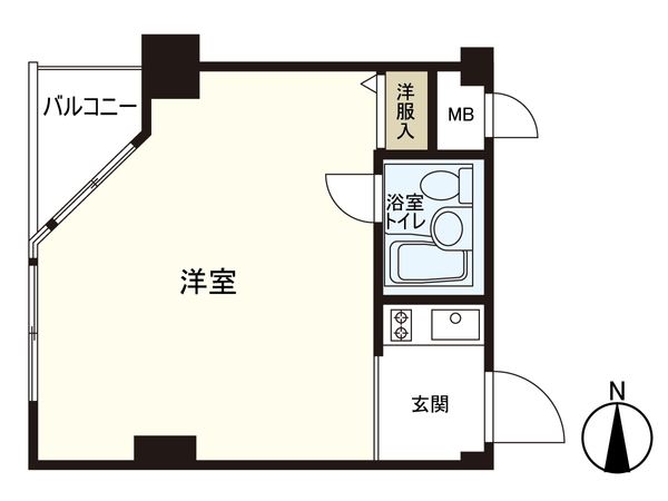 インペリアル赤坂フォーラム 間取図(平面図) インペリアル赤坂フォーラム 間取図(平面図)
