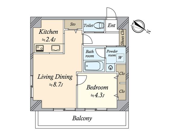トーカンキャステール本郷 間取図(平面図) トーカンキャステール本郷 間取図(平面図)