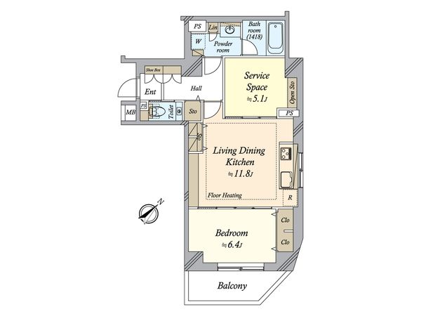 ジェイパーク文京白山 間取図(平面図) ジェイパーク文京白山 間取図(平面図)