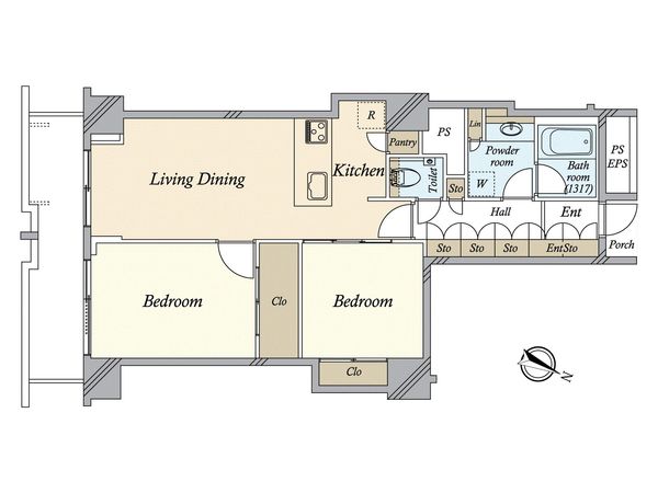 アトラスタワー小石川 間取図(平面図) アトラスタワー小石川 間取図(平面図)