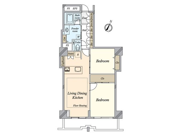 アトラスタワー小石川 間取図(平面図) アトラスタワー小石川 間取図(平面図)