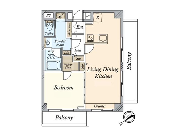 間取図(平面図)