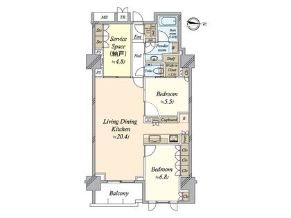 間取図(平面図)