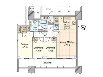 間取図(平面図)