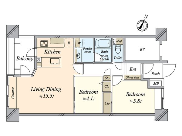 パークスクエア小石川 間取図(平面図) パークスクエア小石川 間取図(平面図)
