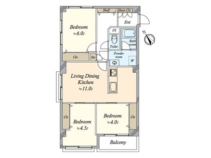 間取図(平面図)