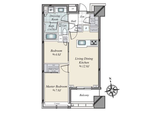 パークコート ザ・三番町ハウス 間取図(平面図) パークコート ザ・三番町ハウス 間取図(平面図)