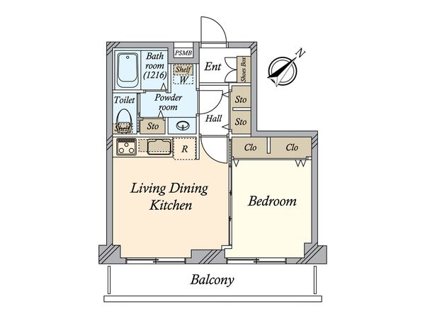 ハイネス小石川 間取図(平面図) ハイネス小石川 間取図(平面図)