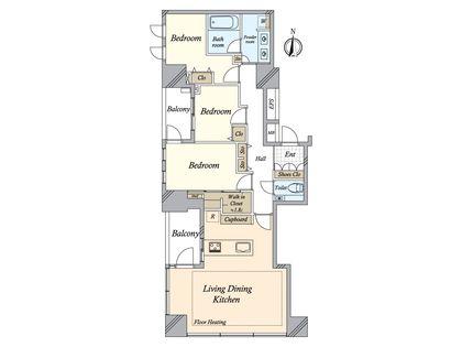 間取図(平面図)