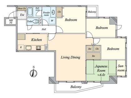 間取図(平面図)