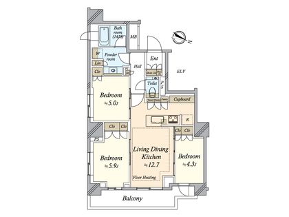 間取図(平面図)