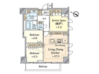 間取図(平面図)