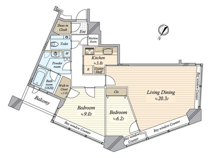 間取図(平面図) 間取図(平面図)