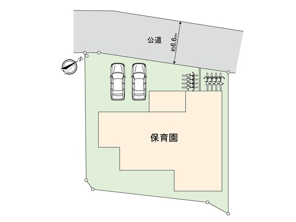 【新築】ハートフルキッズ本郷台保育園 間取図(平面図)